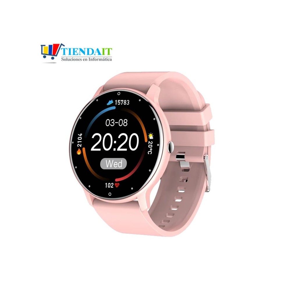 Reloj Inteligente❤️ Pulsera Zl02 Deportivo Mujeres Rosado Colombia